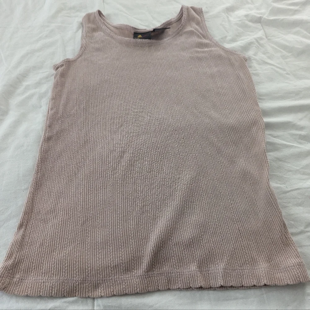 Liz Sport Ribbed Tank - Picture 1 of 8